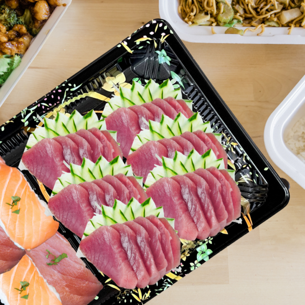 400 Pz Vaschette per Sushi con Coperchio- cod. WP-05 - immagine 2